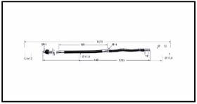 RECAMBIO FRENO INDUSTRIAL CA00880 - CABLE DE FRENO HYSTER