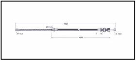 RECAMBIO FRENO INDUSTRIAL CA00888 - CABLE DE FRENO TCM