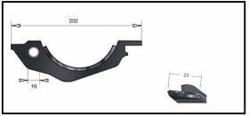 RECAMBIO FRENO INDUSTRIAL ZF00980 - ZAPATA DE FRENO