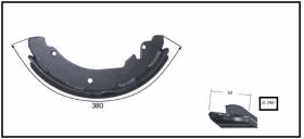 RECAMBIO FRENO INDUSTRIAL ZF01047 - ZAPATA DE FRENO