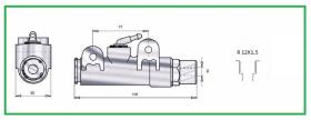 RECAMBIO FRENO INDUSTRIAL 02309 - BOMBA MINISERVO LHM 12X1,5 Ø 27,20"