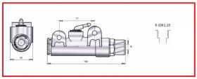 RECAMBIO FRENO INDUSTRIAL 02310 - BOMBA MINISERVO 10X1,25 Ø20/15"