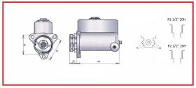 RECAMBIO FRENO INDUSTRIAL 02320 - BOMBA MINISERVO 1/2 20H Ø38,10