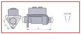 RECAMBIO FRENO INDUSTRIAL 02325 - BOMBA MINISERVO Ø28,67-38,10