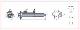 RECAMBIO FRENO INDUSTRIAL 02326 - BOMBA MINISERVO 12X1 10X1 Ø28/20