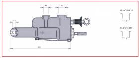 RECAMBIO FRENO INDUSTRIAL 02334 - BOMBA MINISERVO 3/4 16H 1/16 12H