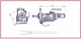 RECAMBIO FRENO INDUSTRIAL 02335 - SERVO LHM TOYOTA  KOMATSU