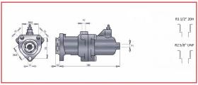 RECAMBIO FRENO INDUSTRIAL 02337 - BOMBA MINISERVO 1/2 20H 5/8 Ø 38,10