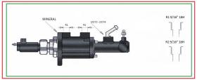 RECAMBIO FRENO INDUSTRIAL 02340 - SERVO HIDRAULICO CLARK 18X1,5 Ø20,6