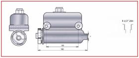 RECAMBIO FRENO INDUSTRIAL 02346 - BOMBA MINISERVO FIAT 1/2 20H Ø38,10