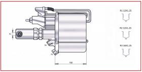 RECAMBIO FRENO INDUSTRIAL 02347 - SERVO OM 12X1,25 16X1,25