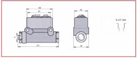 RECAMBIO FRENO INDUSTRIAL 02348 - BOMBA FRENO HYSTER 1/2 20H Ø34,92