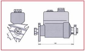 RECAMBIO FRENO INDUSTRIAL 02349 - BOMBA MINISERVO Ø 38,10-22,22