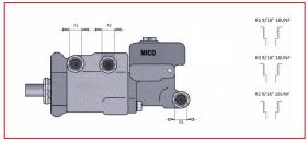 RECAMBIO FRENO INDUSTRIAL 02355 - BOMBA MINISERVO LHM 9/16 18H Ø25,4