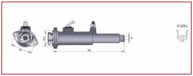 RECAMBIO FRENO INDUSTRIAL 02371 - BOMBA MINISERVO 10X1 Ø27-20