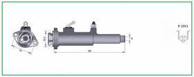 RECAMBIO FRENO INDUSTRIAL 02372 - B MINISERVO LHM 10X1 Ø27-20