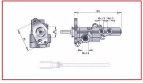 RECAMBIO FRENO INDUSTRIAL BF03651 - BOMBA DE FRENO MICO