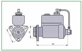 RECAMBIO FRENO INDUSTRIAL 02367 - BOMBA FR CATERPILLAR Ø 25,4 -44,45