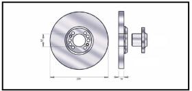 RECAMBIO FRENO INDUSTRIAL DF03543 - DISCOS DE FRENO JUNGHEINRICH