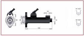 RECAMBIO FRENO INDUSTRIAL BF02864 - BOMBA DE FRENO CARTERPILLAR 10X1 19,05