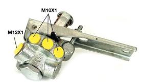 PINZA FRENO RF10229 - REGULADOR DE FRENO CITROEN AX 10X100(X4)