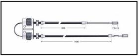 RECAMBIO FRENO INDUSTRIAL CA03597 - CABLE DE FRENO BALKANCAR