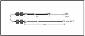 RECAMBIO FRENO INDUSTRIAL CA03600 - CABLE DE FRENO BALKANCAR