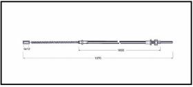 RECAMBIO FRENO INDUSTRIAL CA03610 - CABLE DE FRENO BALKANCAR