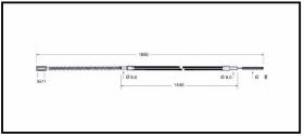 RECAMBIO FRENO INDUSTRIAL CA03639 - CABLE DE FRENO CESAB