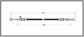 RECAMBIO FRENO INDUSTRIAL CA03640 - CABLE DE FRENO CESAB