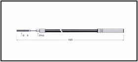 RECAMBIO FRENO INDUSTRIAL CA03654 - CABLE DE FRENO CESAB