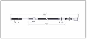 RECAMBIO FRENO INDUSTRIAL CA03655 - CABLE DE FRENO CESAB