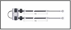 RECAMBIO FRENO INDUSTRIAL CA03586 - CABLE DE FRENO BALKANCAR