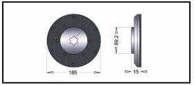 RECAMBIO FRENO INDUSTRIAL DF03664 - DISCOS DE FRENO JUNGHEINRICH