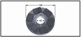 RECAMBIO FRENO INDUSTRIAL DF03669 - DISCOS DE FRENO LINDE