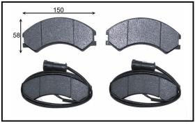 RECAMBIO FRENO INDUSTRIAL 03034 - PASTILLA FRENO KNOTT