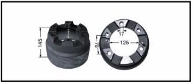 RECAMBIO FRENO INDUSTRIAL TF16008 - TAMBOR DE FRENO OM 203X60 Ø 203