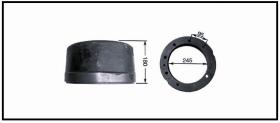 RECAMBIO FRENO INDUSTRIAL TF16808 - TAMBOR DE FRENO OM Ø 325