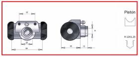 RECAMBIO FRENO INDUSTRIAL CF03602 - CILINDRO DE FRENO