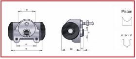 RECAMBIO FRENO INDUSTRIAL CF03605 - CILINDRO DE FRENO