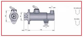 RECAMBIO FRENO INDUSTRIAL BF03608 - BOMBA DE FRENO MINERAL MICO