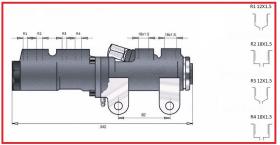 RECAMBIO FRENO INDUSTRIAL BF03613 - BOMBA DE FRENO MICO