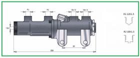 RECAMBIO FRENO INDUSTRIAL BF03616 - BOMBA DE FRENO MINERAL MICO