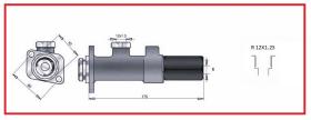 RECAMBIO FRENO INDUSTRIAL BF03620 - BOMBA DE FRENO MICO