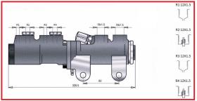 RECAMBIO FRENO INDUSTRIAL BF03623 - BOMBA DE FRENO MICO