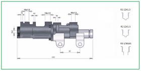 RECAMBIO FRENO INDUSTRIAL BF03641 - BOMBA DE FRENO MINERAL MICO