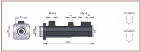 RECAMBIO FRENO INDUSTRIAL BF03645 - BOMBA DE FRENO MICO