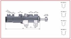 RECAMBIO FRENO INDUSTRIAL BF03650 - BOMBA DE FRENO MICO