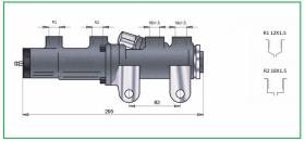 RECAMBIO FRENO INDUSTRIAL BF03665 - BOMBA DE FRENO MINERAL MICO