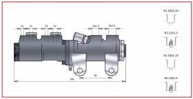 RECAMBIO FRENO INDUSTRIAL BF03671 - BOMBA DE FRENO MICO